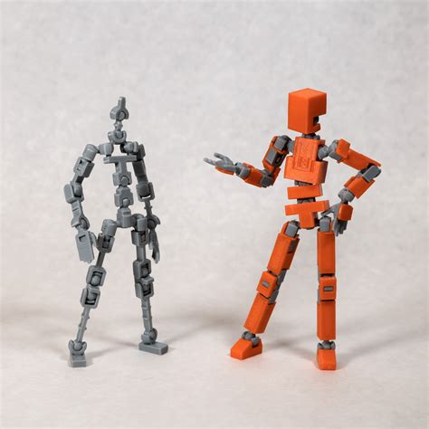 EASY 13 Printable Jointed Figure by Lucky 13 Toys .